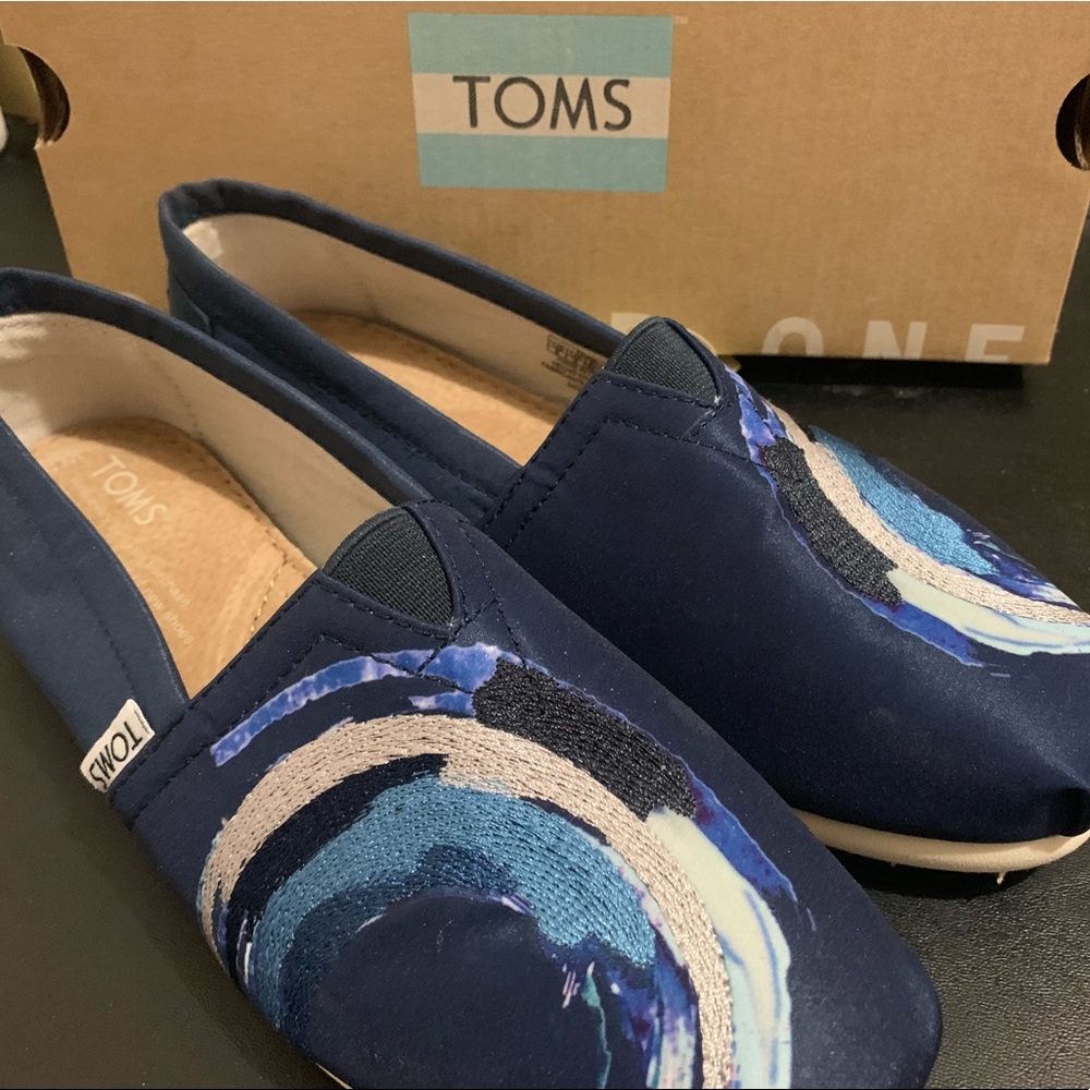 Toms sneaker INK SATIN EMBROIDERY WM CLSC ALPRG